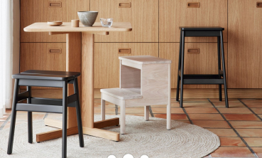 Form & Refine Stepstool oak white oil